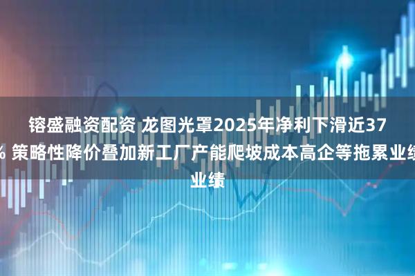 镕盛融资配资 龙图光罩2025年净利下滑近37% 策略性降价叠加新工厂产能爬坡成本高企等拖累业绩